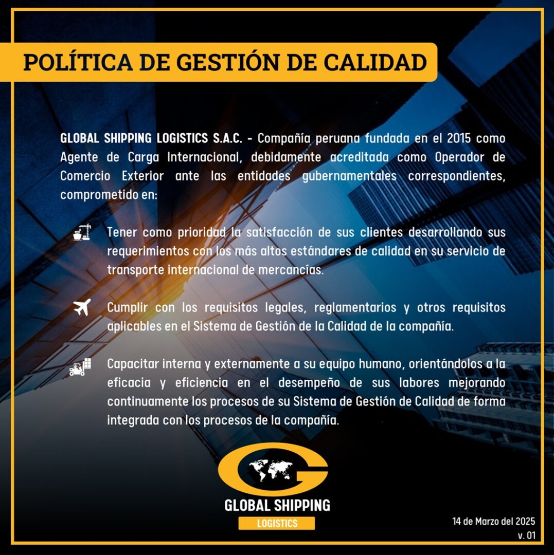 gestión de calidad